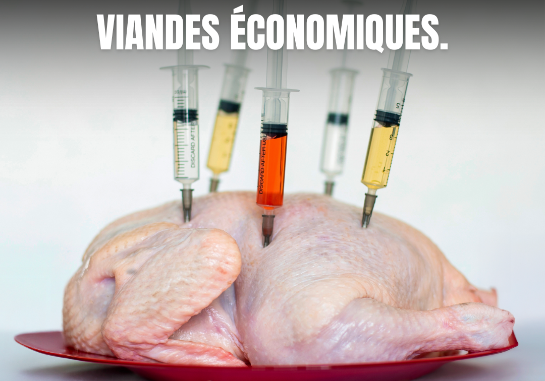 La réalité des viandes économiques. Ce que l’industrie vous cache.